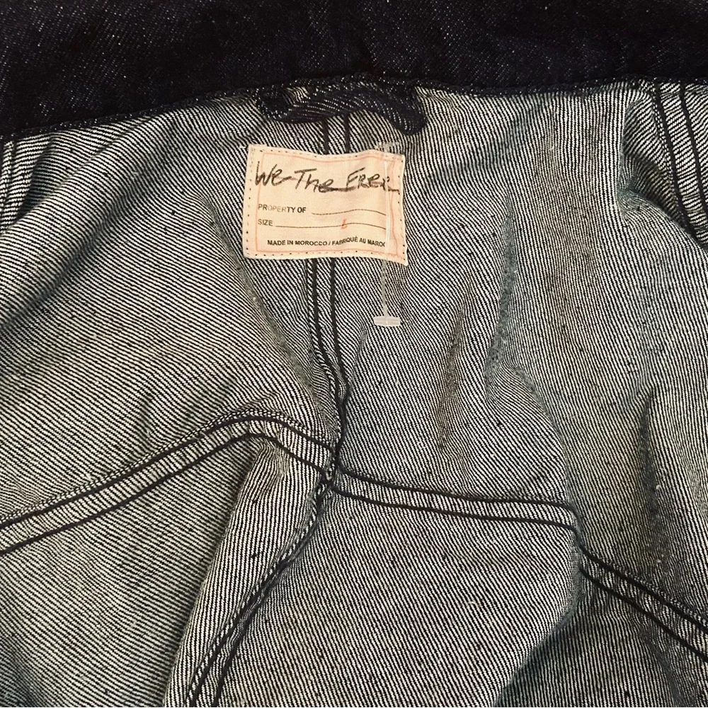 We The Free Dark Blue Jean Jacket - Picture 9 of 13